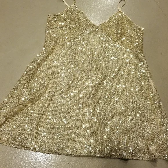 Time to Shine Sequin mini Party Dress - Picture 8 of 8